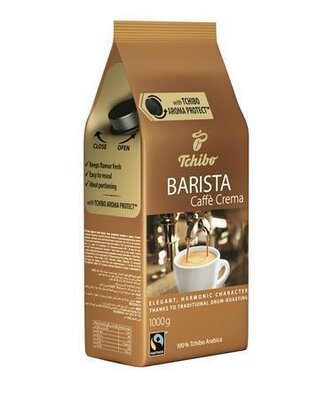 Káva "Barista Caffé Crema", pražená, zrnková, 1000 g, TCHIBO Káva "Barista Caffé Crema", pražená, zrnková, 1000 g, TCHIBO