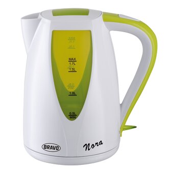 BRAVO Rychlovarná konvice Nora B-4781, bílo zelená