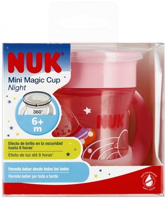 NUK Kubek 160 ml 6m  Mini Magic Cup różowy 10751352