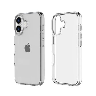 Průhledný tvrzený kryt na iPhone 16