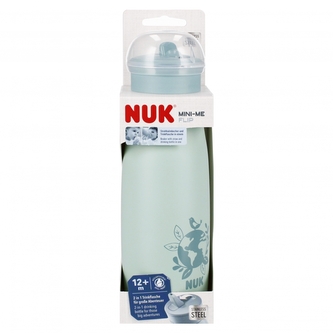 NUK Kubek 500 ml  12m  Mini-Me Flip stal zielony 10255691