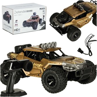 HELIWAY 6414-2 RC Auto RTR 20km / h 2.4GHz 500mAh hnědá 1:16