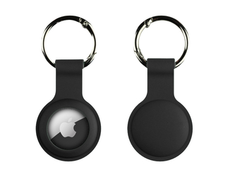 Silikonová klíčenka pro Airtag Tmave Šedá