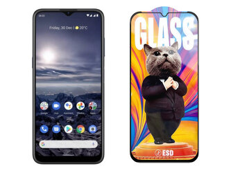 3D Ochranné tvrzené sklo na Nokia G21 - Mr. Cat ESD