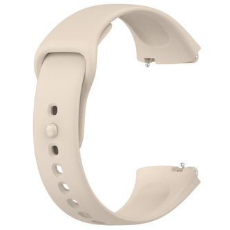 Jednobarevný náhradní řemínek Xiaomi Redmi Watch 3 Lite / Watch 3 Active,Slonová kost