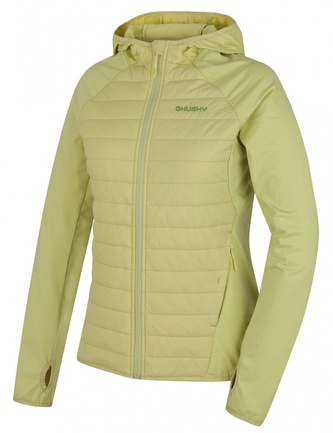 Dámská hybrid mikina Arya L light green - XL