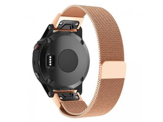 QuickFit milánský magnetický tah 20mm,Růžovo-zlatý