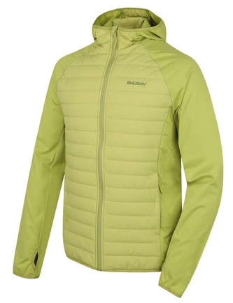 Pánská hybrid mikina Arya M light green - XL