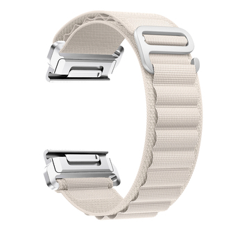 Nylonový řemínek se sponou 26mm,Hvězdně bílý