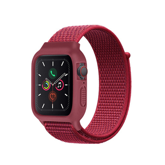 Nylonový set 2v1 pro Apple Watch 38/40/41/42(S10)mm,Červená Nylonový set 2v1 pro Apple Watch 38/40/41/42(S10)mm,Červená