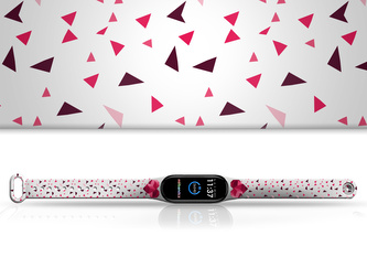 Náhradní náramek Mi band 3/4/5/6/7 Srdce s trojúhelníky,Vícebarevná,Xiaomi Mi band 5/6/7 Náhradní náramek Mi band 3/4/5/6/7 Srdce s trojúhelníky,Vícebarevná,Xiaomi Mi band 5/6/7