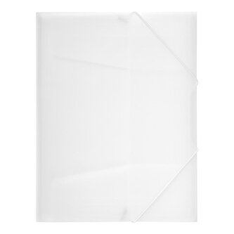 Teczka z gumką plastikowa A4  3-skrzydłowa przezroczysta DURABLE 21613-19 Teczka z gumką plastikowa A4  3-skrzydłowa przezroczysta DURABLE 21613-19