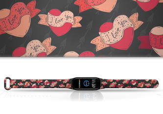 Náhradní náramek Mi band 3/4/5/6/7 Amorci,Vícebarevná,Xiaomi Mi band 3/4 Náhradní náramek Mi band 3/4/5/6/7 Amorci,Vícebarevná,Xiaomi Mi band 3/4