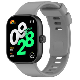 Jednobarevný náhradní řemínek Xiaomi Redmi Watch 4,Šedá