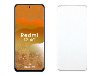 2.5D Ochranné tvrzené sklo na Xiaomi Redmi 12 4G