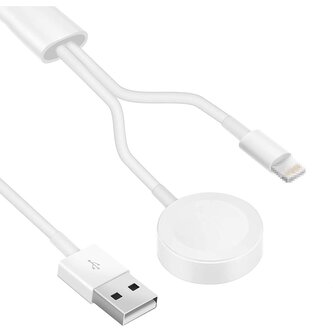 2v1 Nabíjecí kabel Lightning + Apple Watch 2v1 Nabíjecí kabel Lightning + Apple Watch