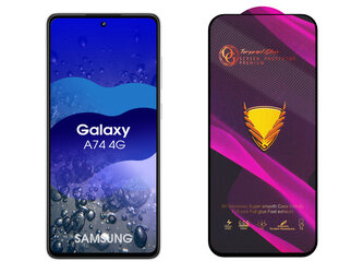3D Ochranné tvrzené sklo na Samsung Galaxy A74 4G