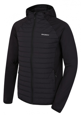 Pánská hybrid mikina Arya M black - XXXL