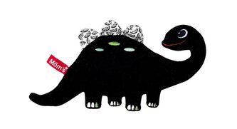 Dinozaur šustící kontrastní hračka, smyslová hračka