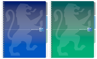 Kołozeszyt OXFORD Gradient Projectbook B5 80k klasyczny mix