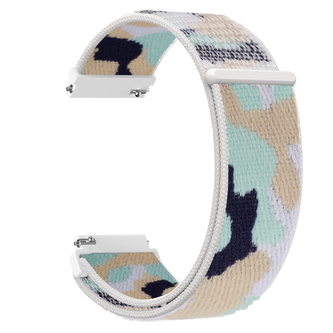 Nylonový řemínek kamufláž 22mm,Béžová kamufláž