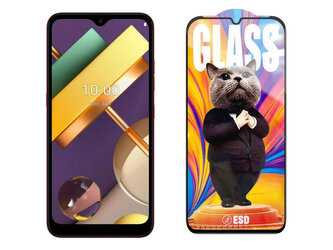 3D Ochranné tvrzené sklo na LG K22 - Mr. Cat ESD
