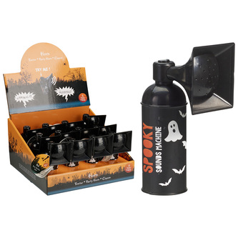 Klakson se 6 strašidelnými zvuky na Halloween párty