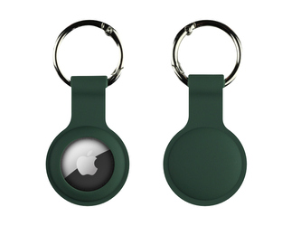Silikonová klíčenka pro Airtag Tmavě Zelená