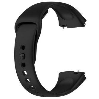 Jednobarevný náhradní řemínek Xiaomi Redmi Watch 3 Lite / Watch 3 Active,Černá