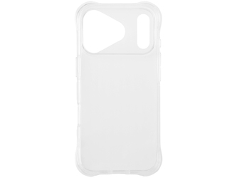 Měkký průhledný silikonový kryt s výřezy pro čočky na iPhone 17 Pro Max