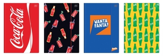 TECZKA Z GUMKA A4 MAT COCA COLA INT TECZKA Z GUMKA A4 MAT COCA COLA INT