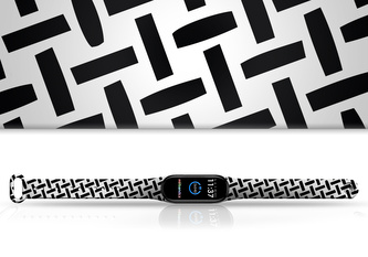 Náhradní náramek Mi band 3/4/5/6/7 Křížový vzor,Vícebarevná,Xiaomi Mi band 3/4 Náhradní náramek Mi band 3/4/5/6/7 Křížový vzor,Vícebarevná,Xiaomi Mi band 3/4