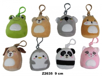 BRELOK PLUSZ ZWIERZETA 11CM SA