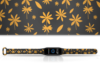 Náhradní náramek Mi band 3/4/5/6/7 Oranžové lístky,Vícebarevná,Xiaomi Mi band 3/4 Náhradní náramek Mi band 3/4/5/6/7 Oranžové lístky,Vícebarevná,Xiaomi Mi band 3/4