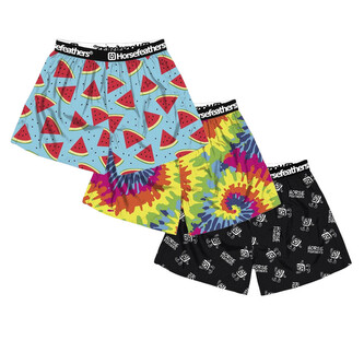 3PACK pánské trenky Horsefeathers Frazier Bundle 8 (AM096K) XL