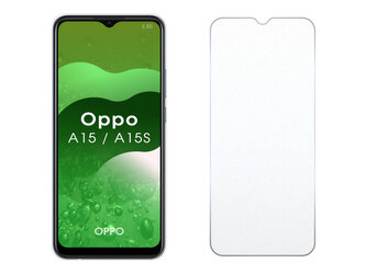 2.5D Ochranné tvrzené sklo na Oppo A15/A15S