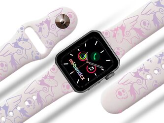 Apple watch řemínek Unicorn pink,Bílá,42/44/45/46/49mm Apple watch řemínek Unicorn pink,Bílá,42/44/45/46/49mm