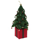 Vánoční stromek skládací 115 cm s LED osvětlením