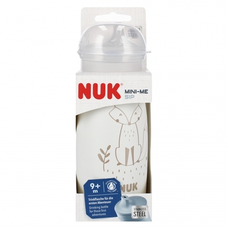 NUK Kubek 300 ml  9m  Mini-Me stal Sip popiel 10255689