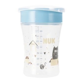 NUK Kubek 230 ml 8m   Magic Cup niebieski 10255684