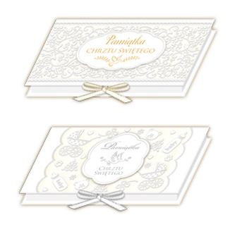 PUDEŁKO OZDOBNE NA BANKNOTY Z OKAZJI CHRZTU 85X165 MRG FOL