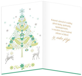 Karnet świąteczny z kopertą Boże Narodzenie 11-6465, Argus