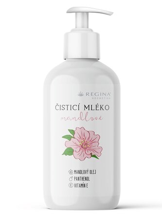 Mandlové Čistící mléko (200 ml) - kosmetická řada s mandlovým olejem