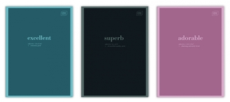 Zeszyt A4 60 kartek linia 70 g Hybrid Words Interdruk