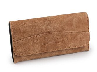 Dámská peněženka 10x19 cm - 1 ks - 2 béžová velbloudí