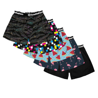 5PACK pánské trenky Horsefeathers Frazier Bundle 2 (AM287B) M