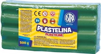Plastelina 500 g zielony ASTRA 303117009 Plastelina 500 g zielony ASTRA 303117009
