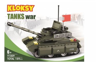 Klocki Kloksy Armia czołg 159 elementów