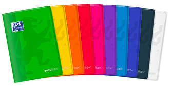 Zeszyt OXFORD easybook B5 60 kart. kratka margines mix kolor
