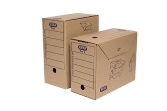 KARTON ARCHIW. TRIC 3 NA ZAW. 2 SEGREGATORÓW SZER. 15,5CM BRĄZOWY